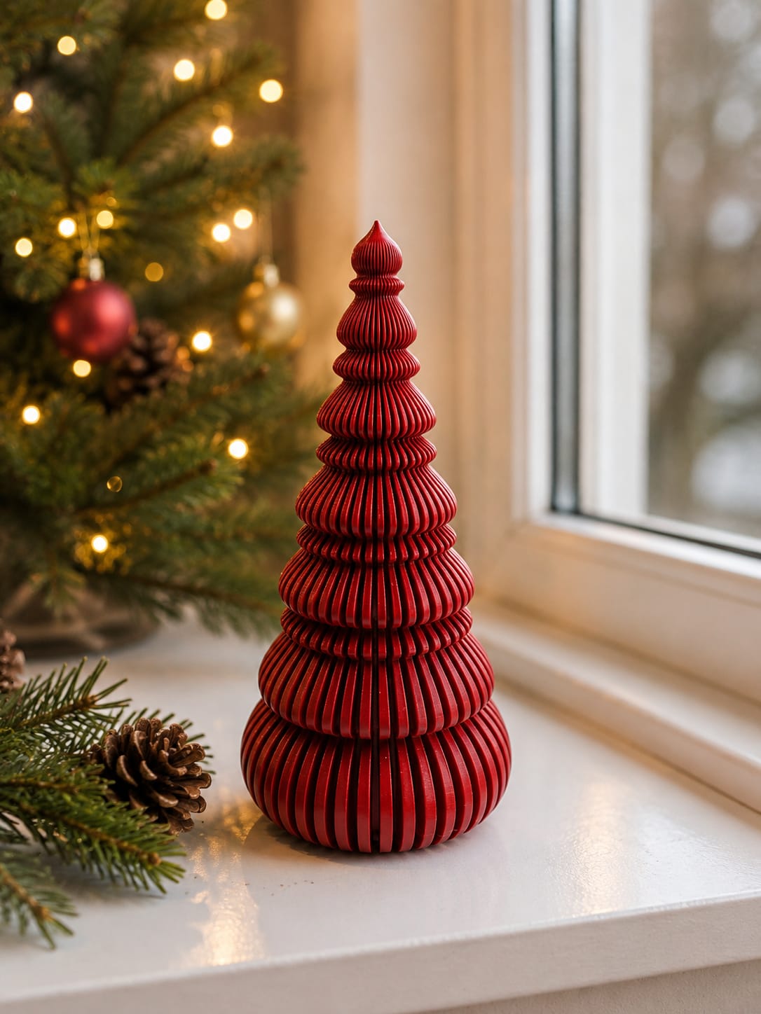 Weihnachtsbaum Deko | 3D gedruckter Tannenbaum | verschiedene Farben & Größen | Weihnachtsdeko | einzeln oder als 3er-Set