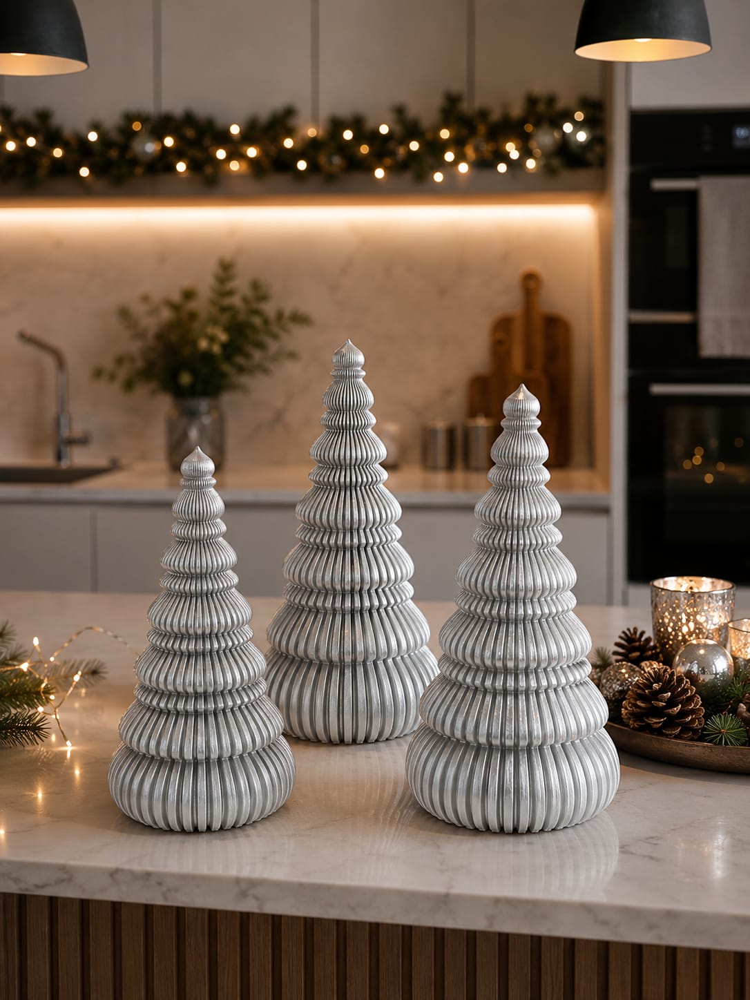 Weihnachtsbaum Deko | 3D gedruckter Tannenbaum | verschiedene Farben & Größen | Weihnachtsdeko | einzeln oder als 3er-Set