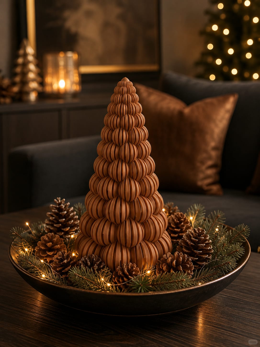 Weihnachtsbaum Bubbles gerippt | Moderne Weihnachtsdeko | verschiedene Farben und Größen | einzeln oder 3er-Set | Geschenkidee