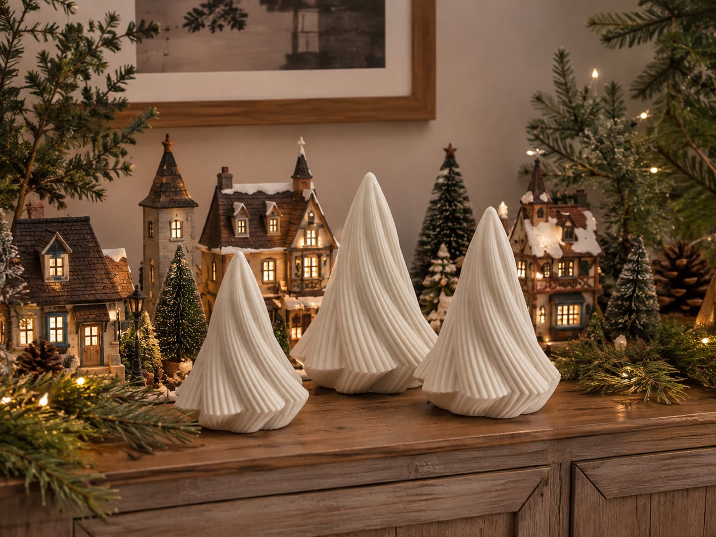 Geschwungener Tannenbaum | verschiedene Größen & Farben