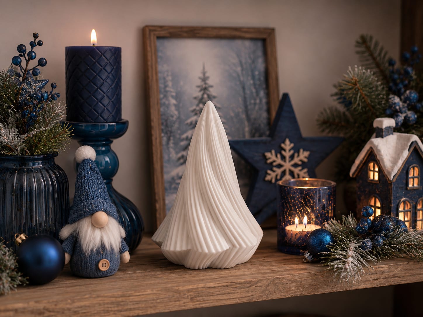 Geschwungener Tannenbaum | verschiedene Größen & Farben