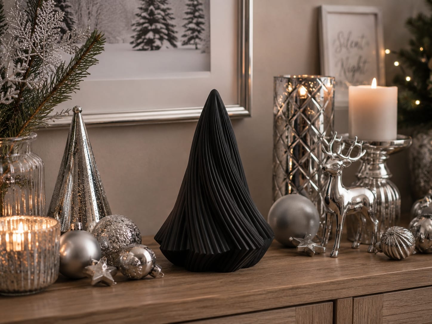 Geschwungener Tannenbaum | verschiedene Größen & Farben
