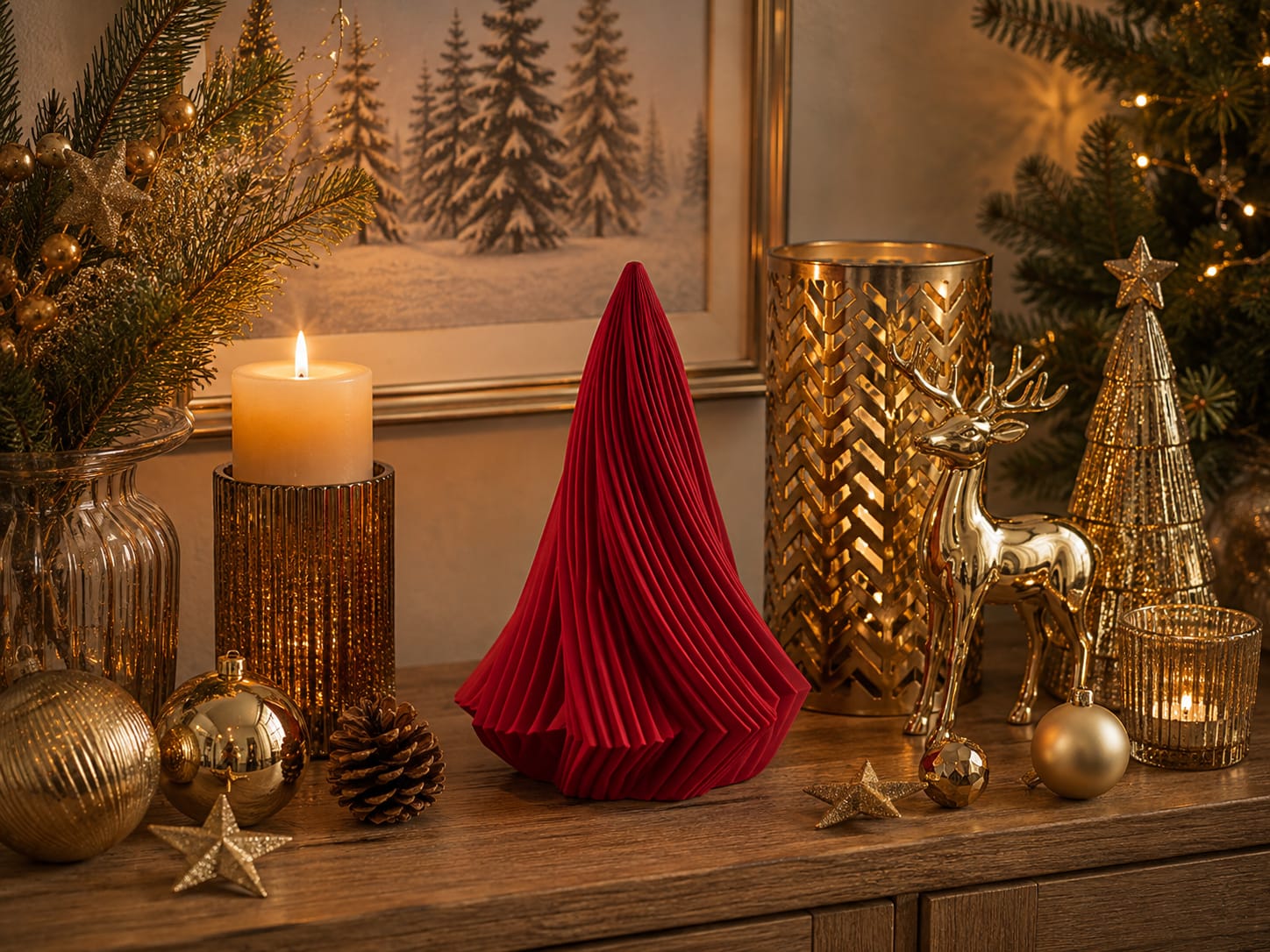 Geschwungener Tannenbaum | verschiedene Größen & Farben