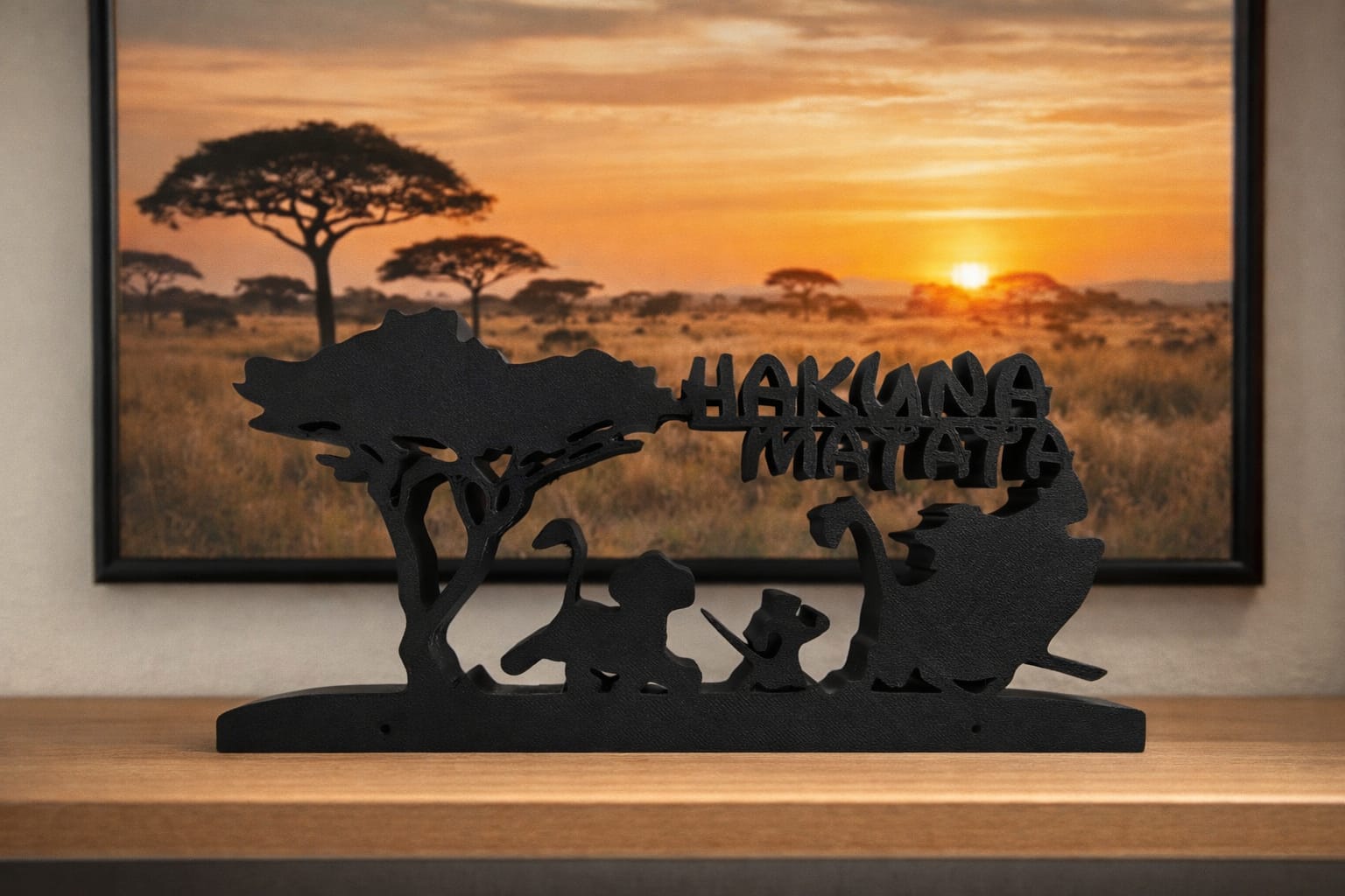 Hakuna Matata - Afrikanisches Deko-Highlight